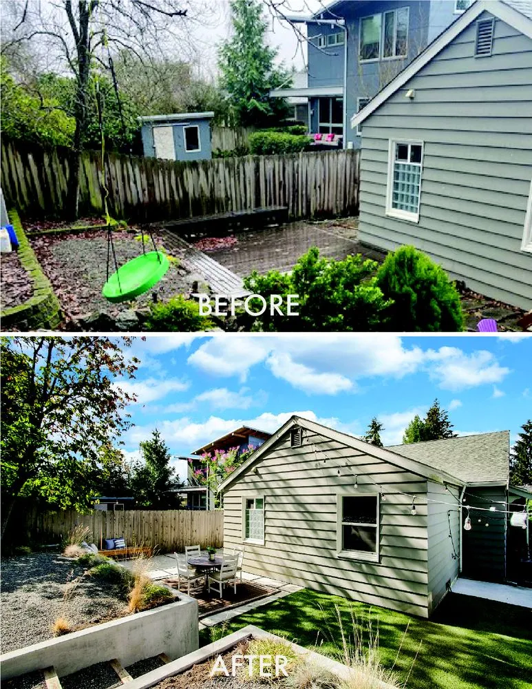 Custom garden landscaping in Seattle, WA by Terreworks