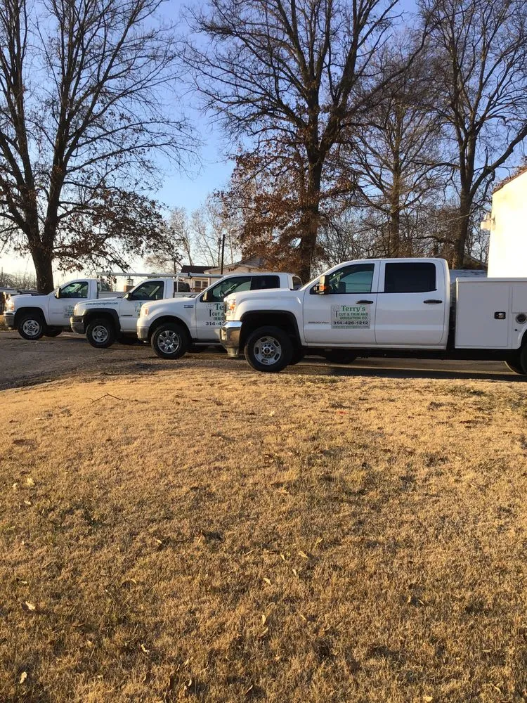 Custom outdoor landscaping in Saint Louis, MO by Terry's Cut Trim & Irrigation