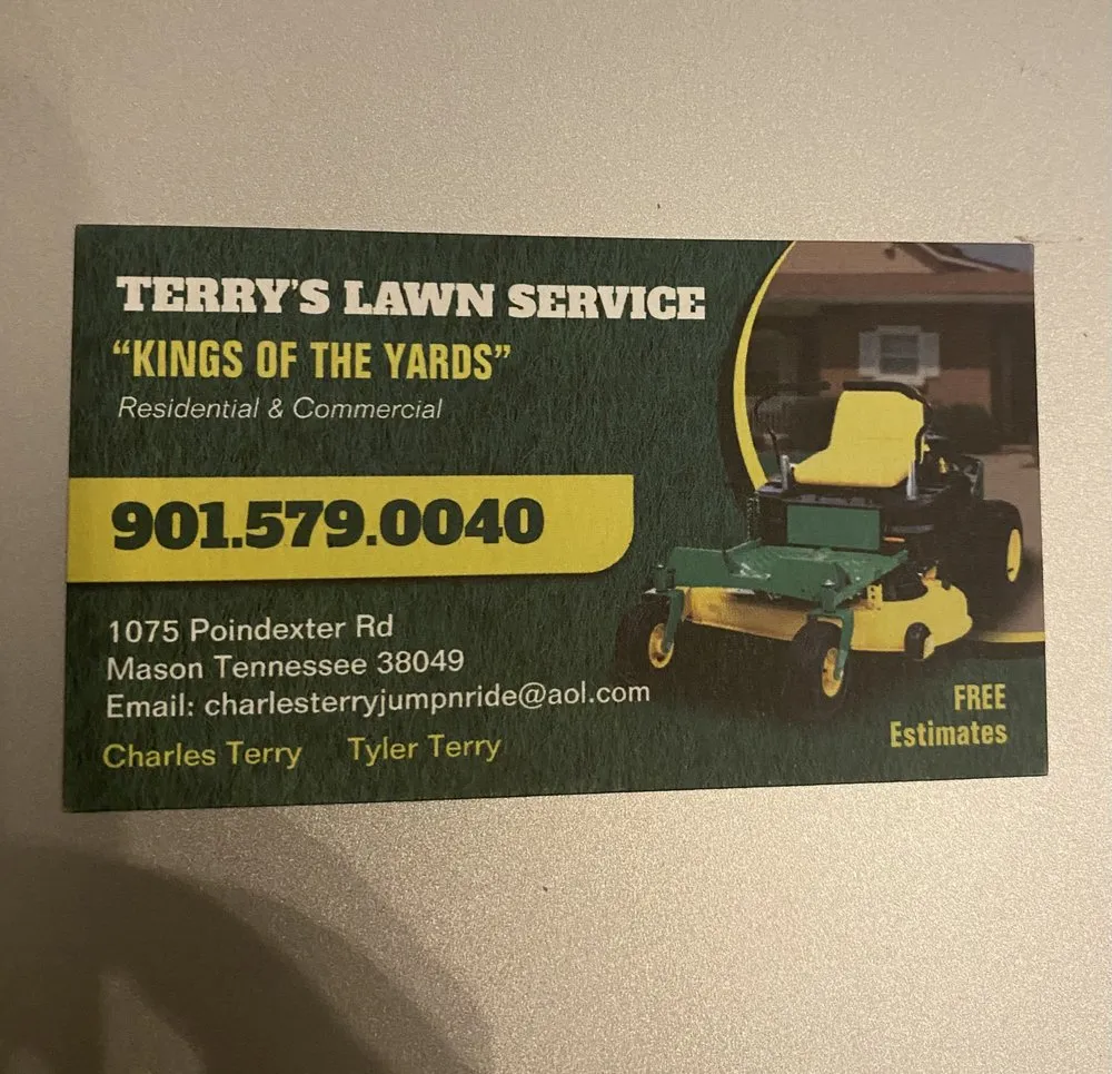 Professional yard cleanup service in Mason, TN by Terry's Lawn Service