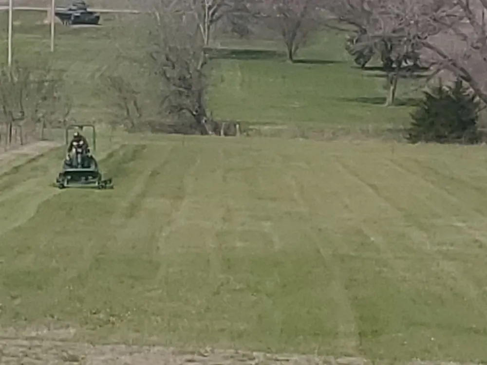 Trusted lawn mowing service in Junction City, KS by Terry's Mowing N Then Some