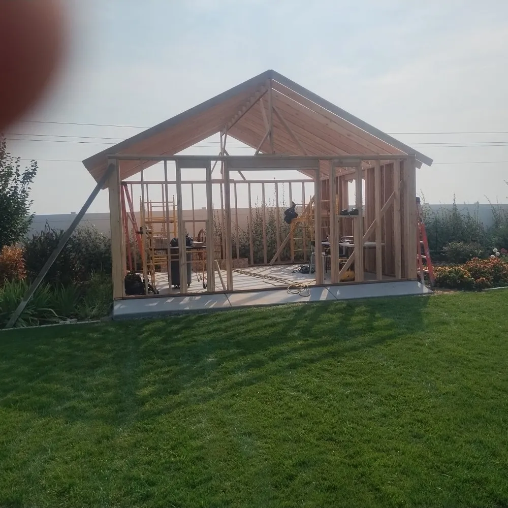Trusted lawn mowing service for outdoor upgrades in Chester, ID by Teton Handyman Service