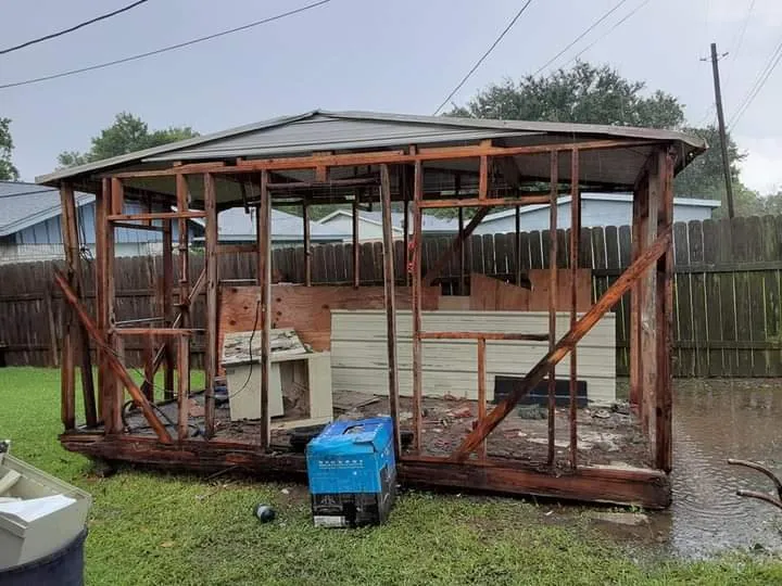 Custom yard cleanup service with custom design in Wilson, NC by Tetrion Property Solutions