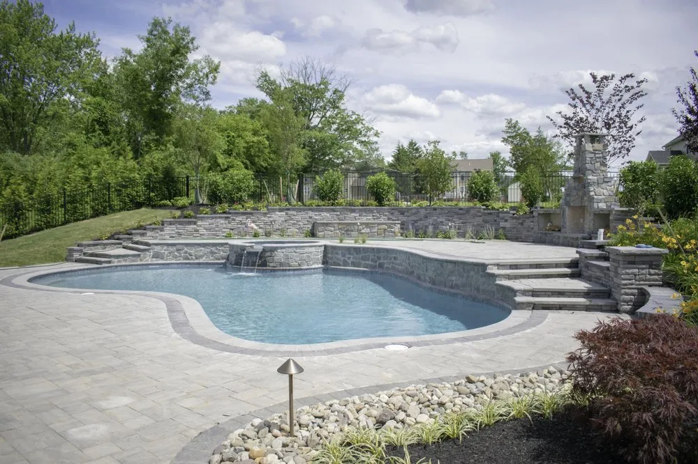 Top-rated residential landscaping for beautiful yards in Elkins Park, PA by Teva Landscaping