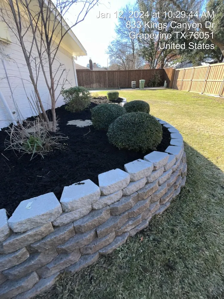 Trusted garden landscaping experts serving Richland Hills, TX - Tex Pro Lawn Care Landscaping