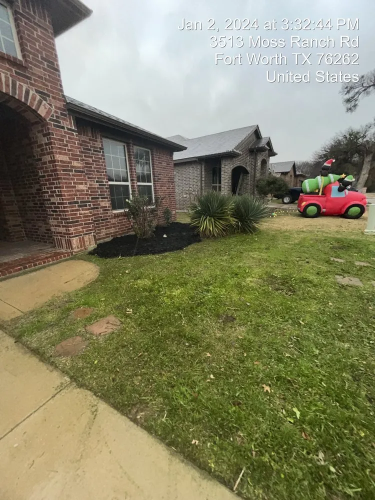 Affordable lawn mowing service with custom design in Richland Hills, TX by Tex Pro Lawn Care Landscaping