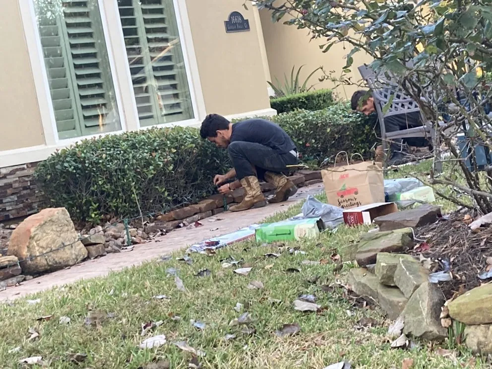 Local landscaping services experts serving Conroe, TX - Texan Power Washing and Restorations