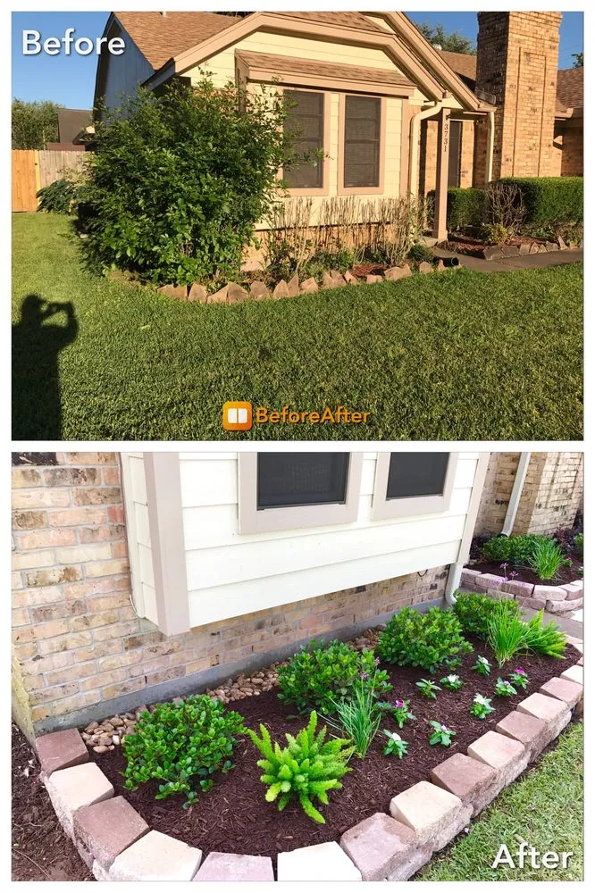 Local outdoor landscaping for beautiful yards across Houston, TX - Texan Shine Services