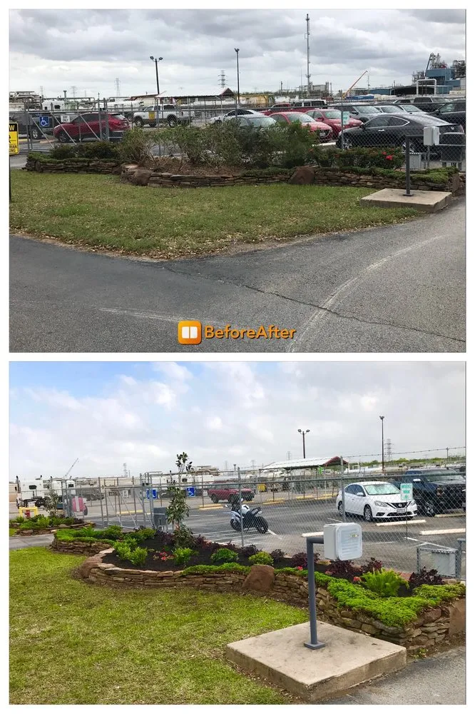 Custom outdoor landscaping for year-round maintenance across Houston, TX - Texan Shine Services