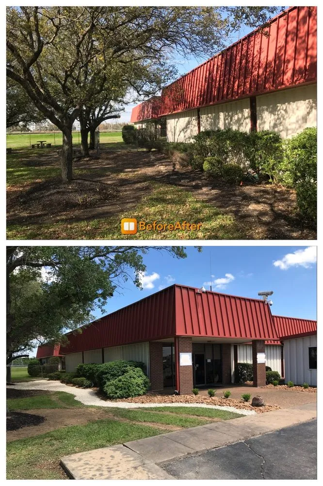 Custom garden landscaping for year-round maintenance across Houston, TX - Texan Shine Services