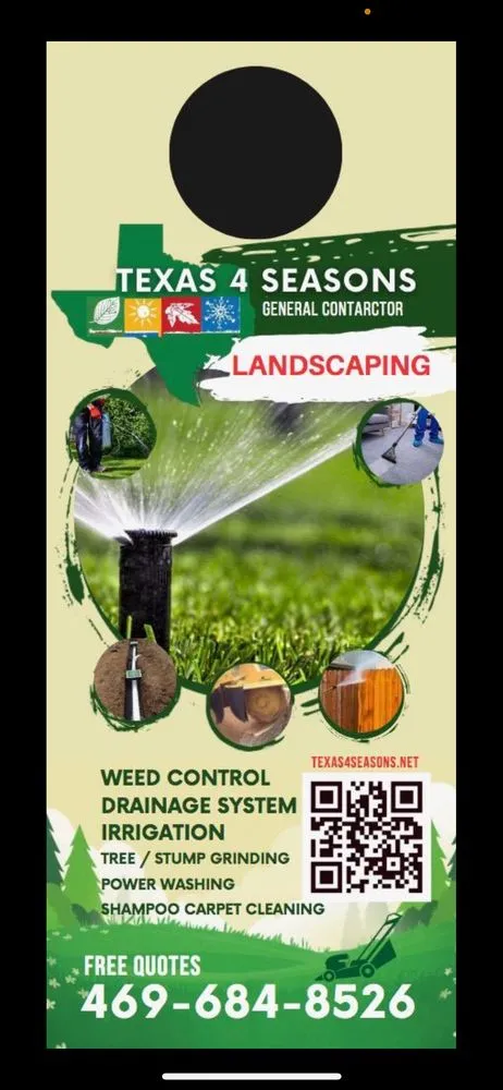 Trusted lawn care service in Dallas, TX by Texas 4 seasons