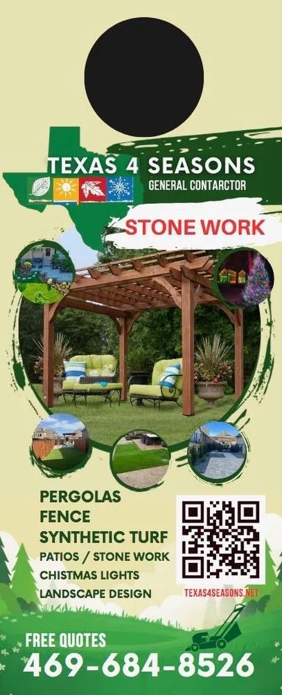 Professional garden landscaping in Dallas, TX - Texas 4 seasons