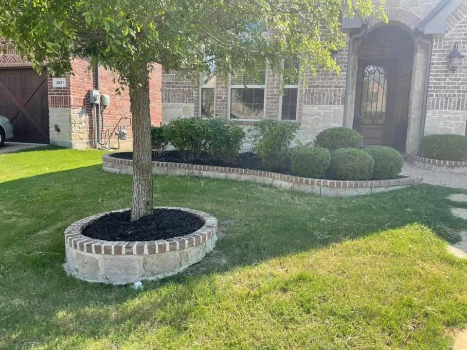 Professional garden landscaping for homes across Roanoke, TX - Texas 7teen Home Services