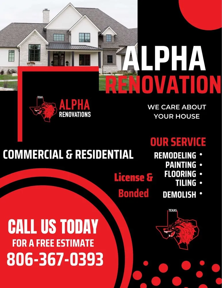 Local lawn mowing service in Amarillo, TX - Texas Alpha Renovations