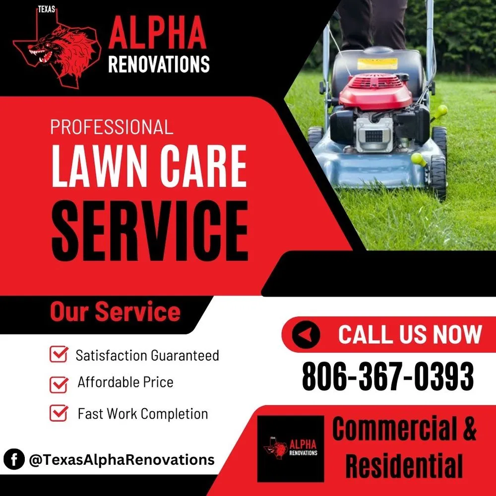 Local garden landscaping in Amarillo, TX - Texas Alpha Renovations
