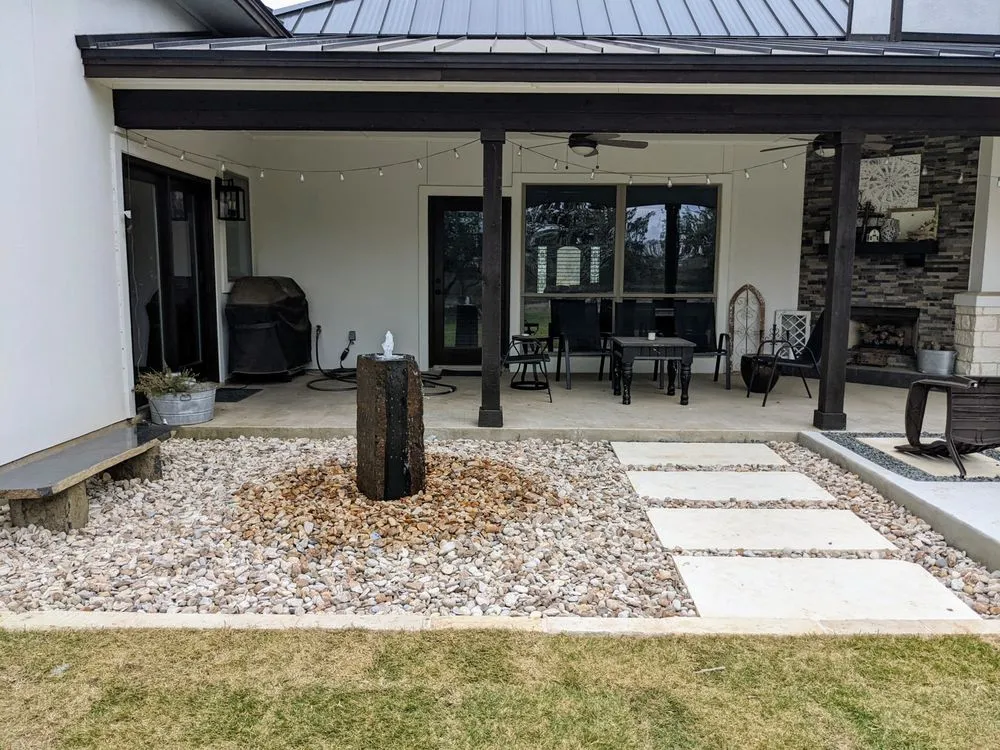 Local yard cleanup service for residential properties in Georgetown, TX by Texas Beauty Scapes