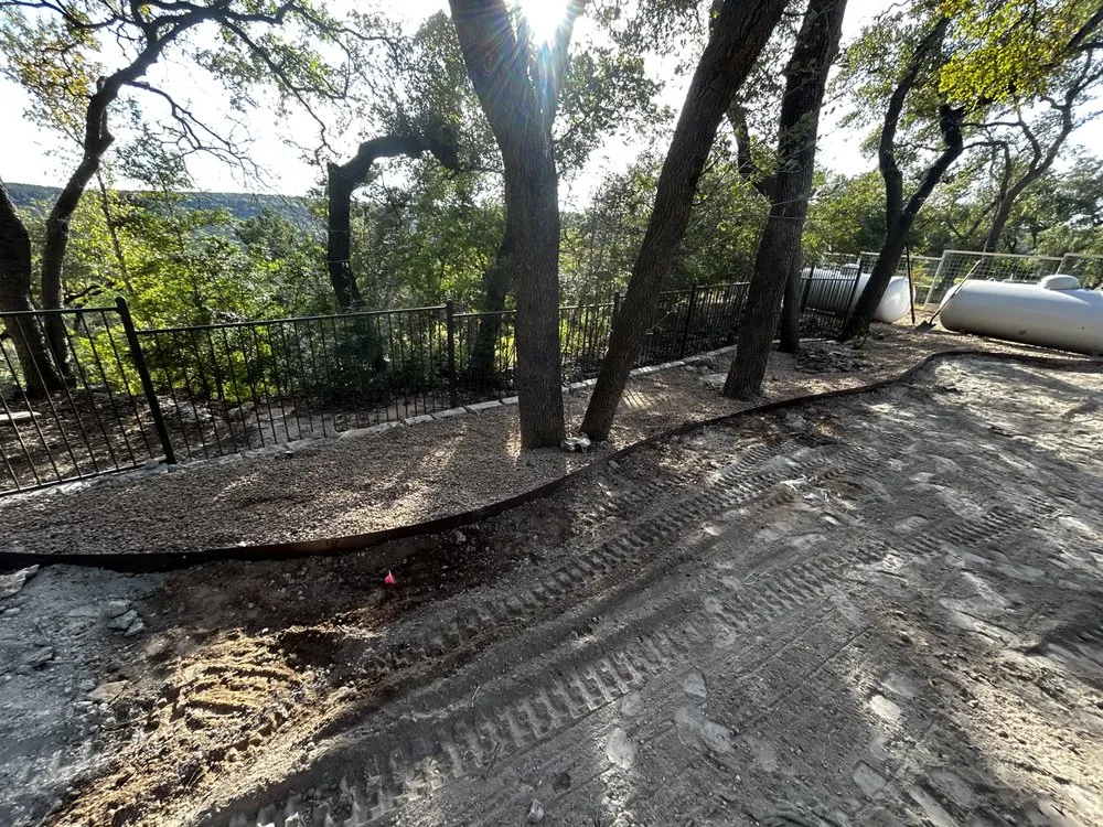 Custom landscape design for outdoor upgrades in Kyle, TX by Texas Born Landscaping
