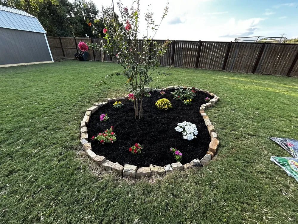 Professional yard cleanup service for year-round maintenance in Kyle, TX by Texas Born Landscaping