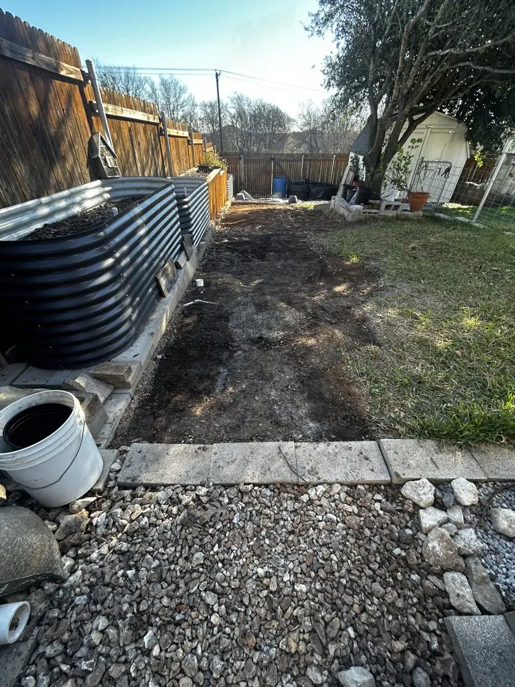 Custom yard cleanup service for residential properties across Kyle, TX - Texas Born Landscaping