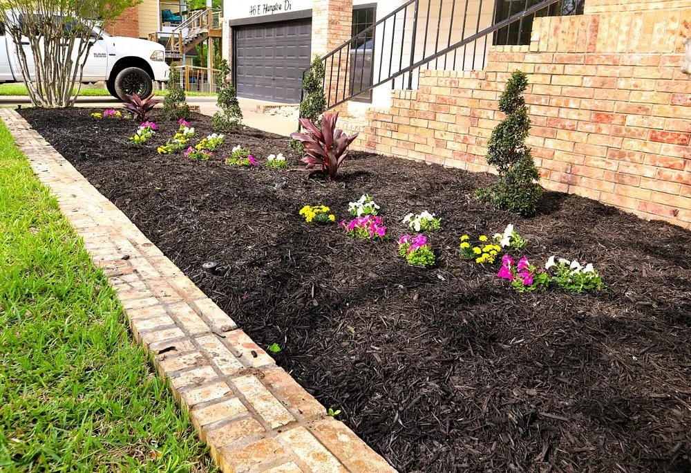 Custom lawn mowing service in Kyle, TX by Texas Born Landscaping