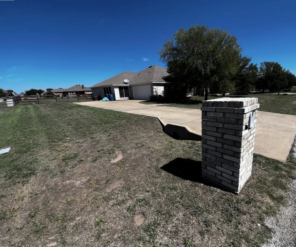 Custom yard maintenance with custom design across Peaster, TX - Texas Born Solutions