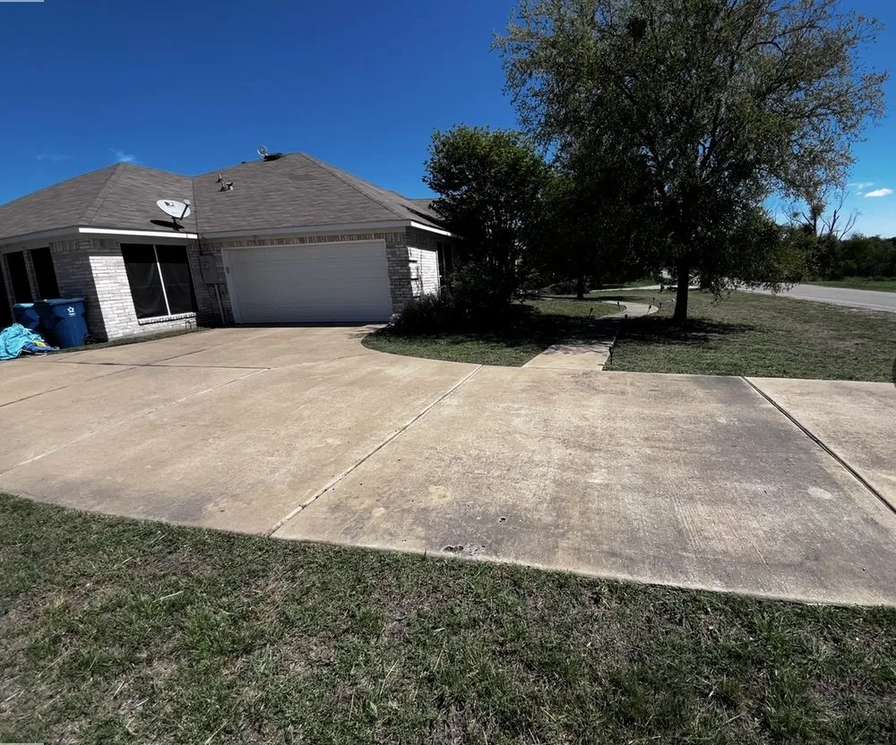 Custom lawn mowing service with custom design across Peaster, TX - Texas Born Solutions