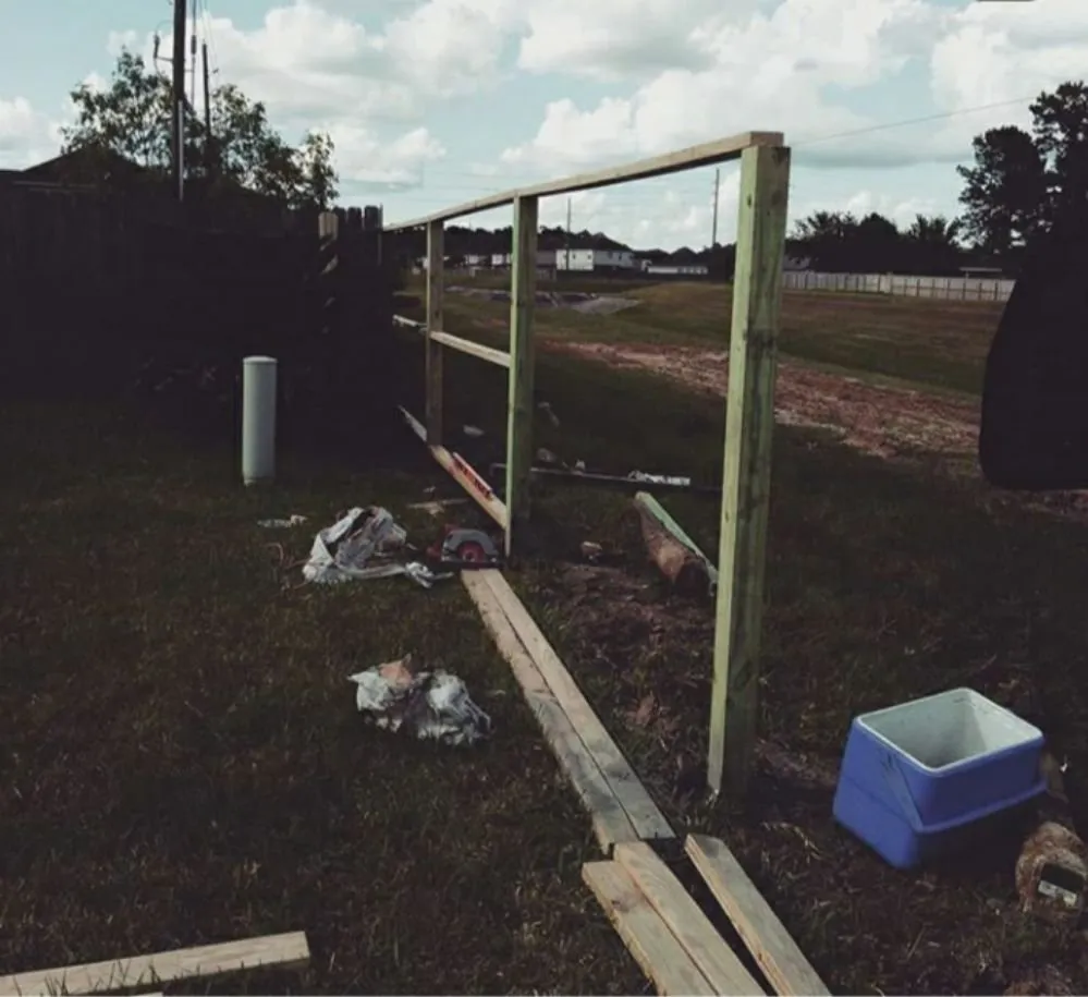 Trusted yard cleanup service for outdoor upgrades in Houston, TX by Texas Boys General Contractors