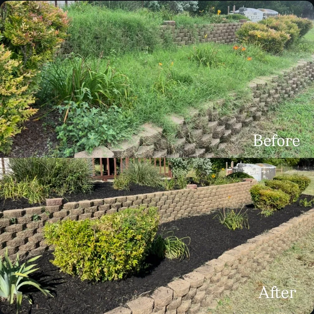 Custom landscape design with custom design across Melissa, TX - Texas Cherry Lawns