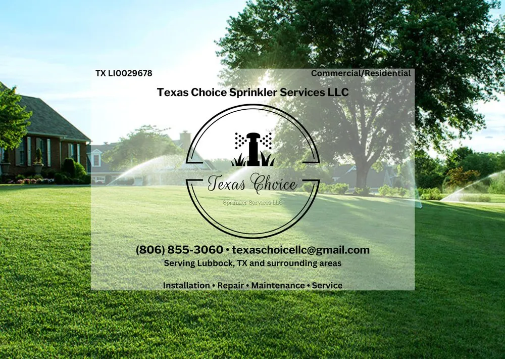 Expert landscaping services in Wolfforth, TX - Texas Choice Sprinkler Services