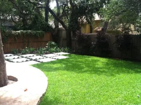 Expert yard cleanup service with custom design in Austin, TX by Texas Ecogrow