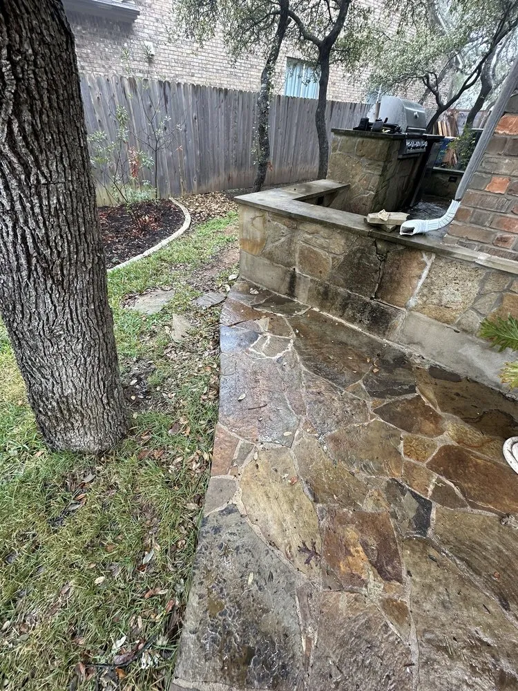 Top-rated lawn care service for residential properties in Austin, TX by Texas First Scapes