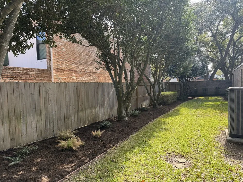 Top-rated landscape installation with custom design in Katy, TX by Texas ForeverGreen