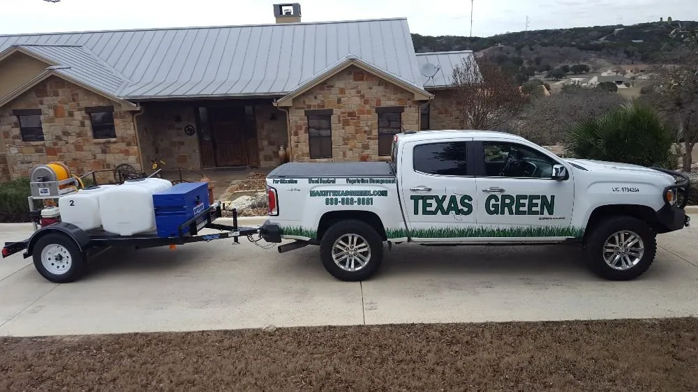 Custom landscape installation in Kerrville, TX by Texas Green