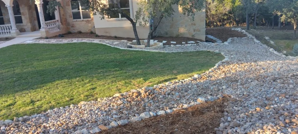 Local landscape design in Florence, TX by Texas Green Services