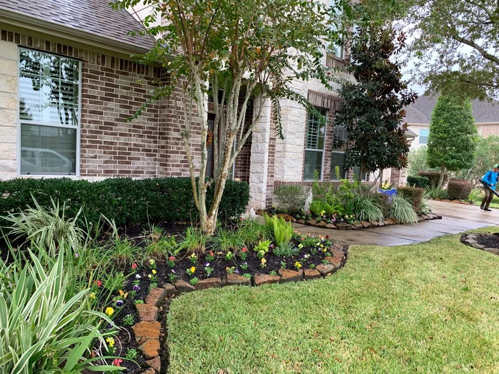 Trusted landscape design with custom design in Alvin, TX by Texas Groundskeepers