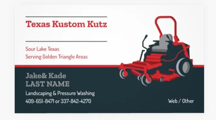 Expert outdoor landscaping in Sour Lake, TX - Texas Kustom Kutz