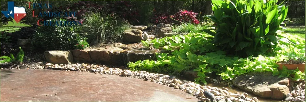 Top-rated yard cleanup service with custom design across College Station, TX - Texas Landscape Creations