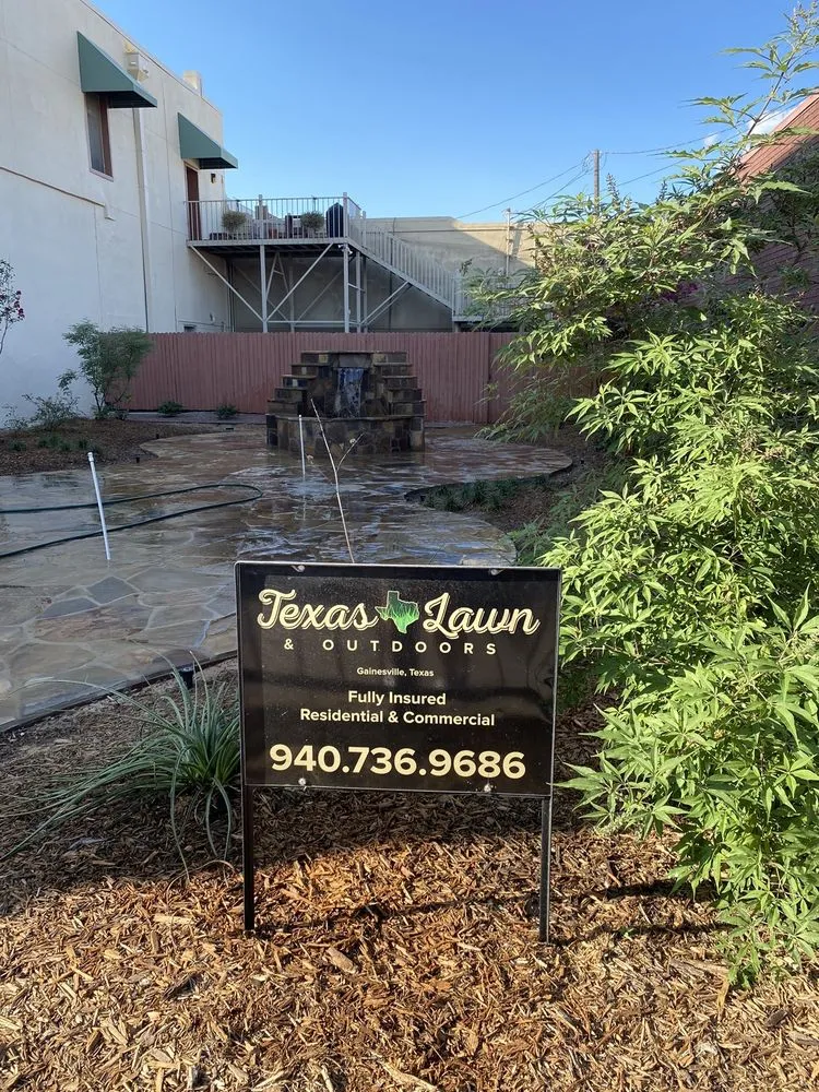 Trusted lawn care service in Gainesville, TX by Texas Lawn & Outdoors