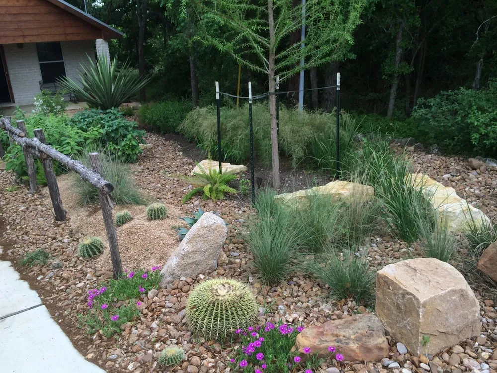 Custom yard cleanup service for year-round maintenance in Pflugerville, TX by Texas Lawn and Garden