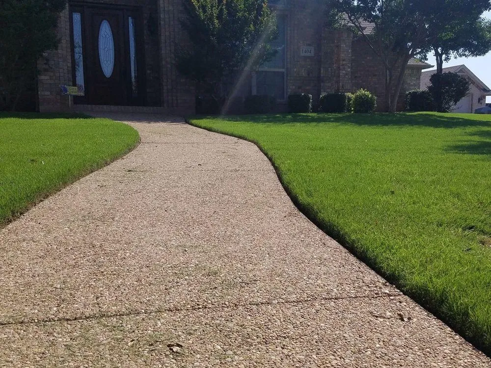 Local yard maintenance with custom design in Alvarado, TX by Texas Lawn Hawgs