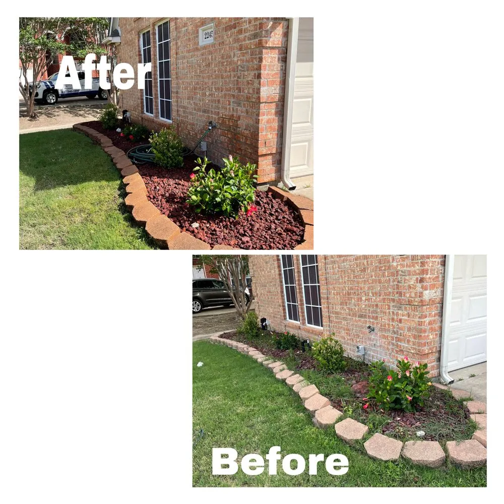Affordable landscape installation in Arlington, TX - Texas Lawn Pros