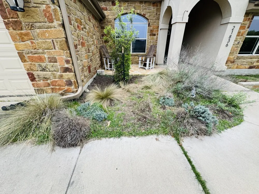 Professional residential landscaping in Leander, TX by Texas Lawn Solutions