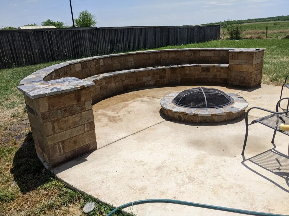 Reliable lawn mowing service for outdoor upgrades in San Antonio, TX by Texas Masonry and Landscaping