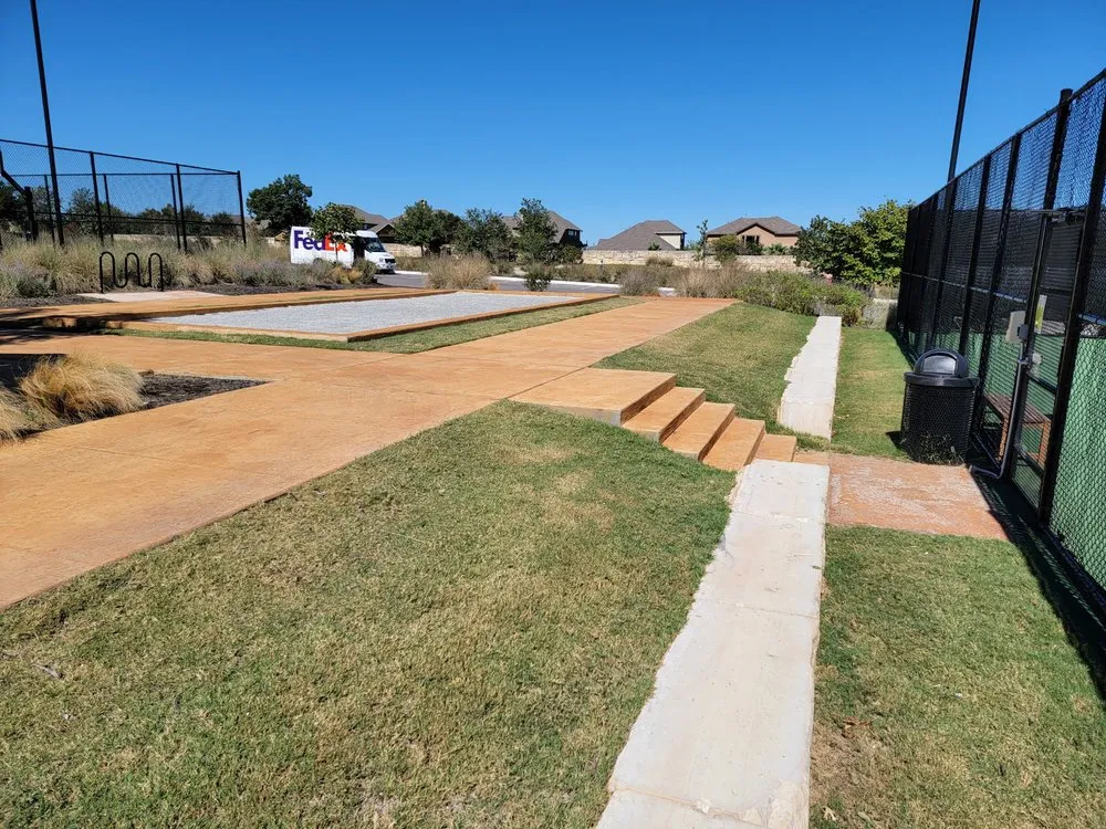 Custom garden landscaping with custom design across Spicewood, TX - Texas Native Environmental
