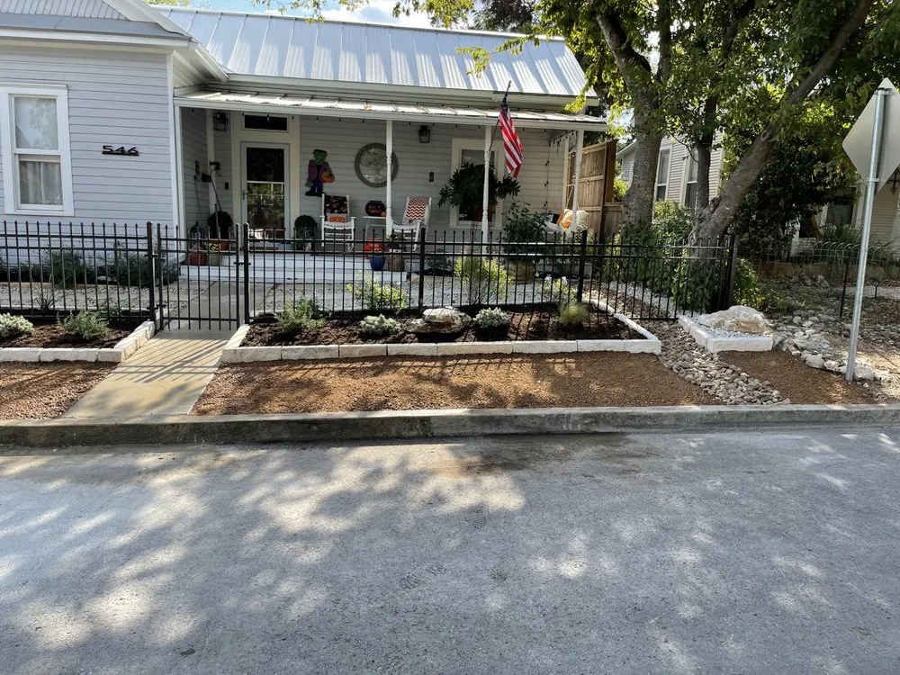 Local residential landscaping in Seguin, TX by Texas native landscape