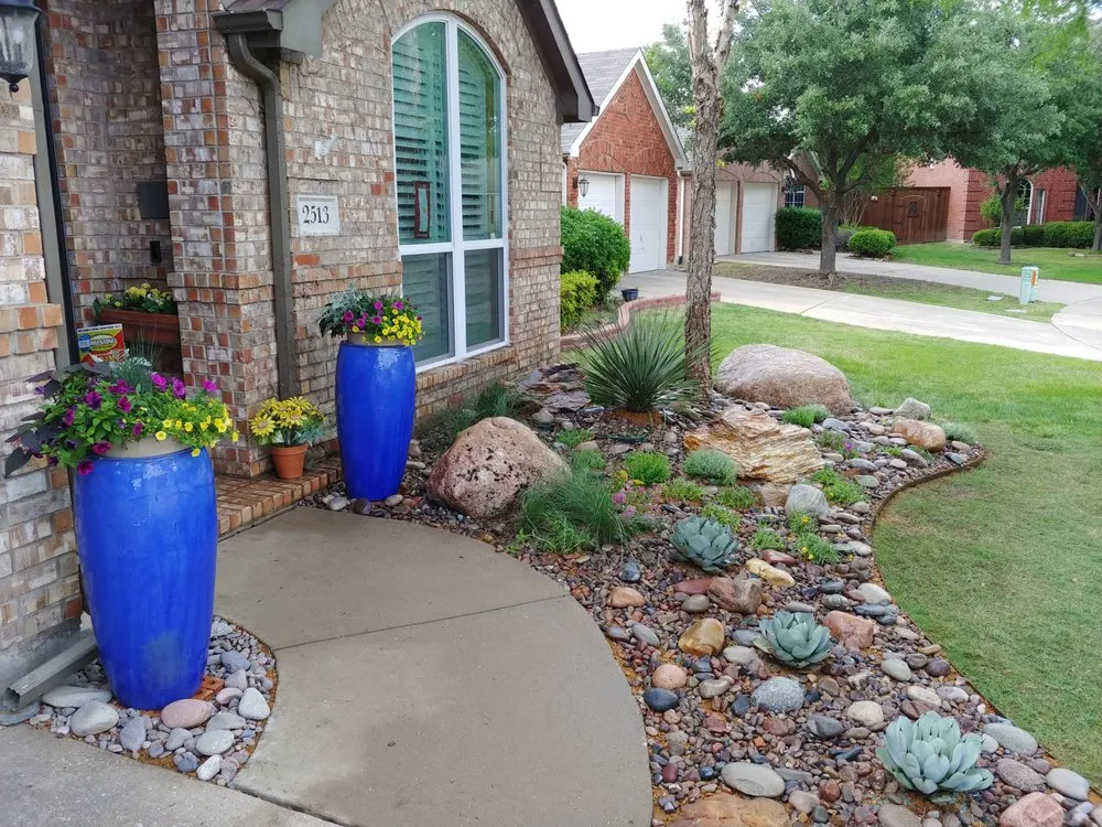 Reliable landscape design for homes in Denton, TX by Texas Nativescapes