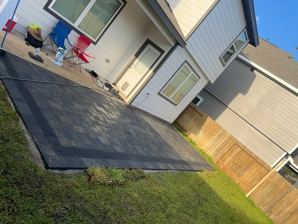 Expert yard maintenance for homes in Conroe, TX by Texas Outdoor Creations