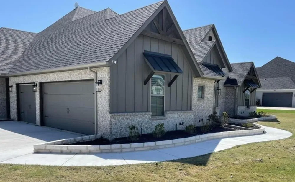 Custom landscape installation in Keller, TX by Texas Patio and Stone