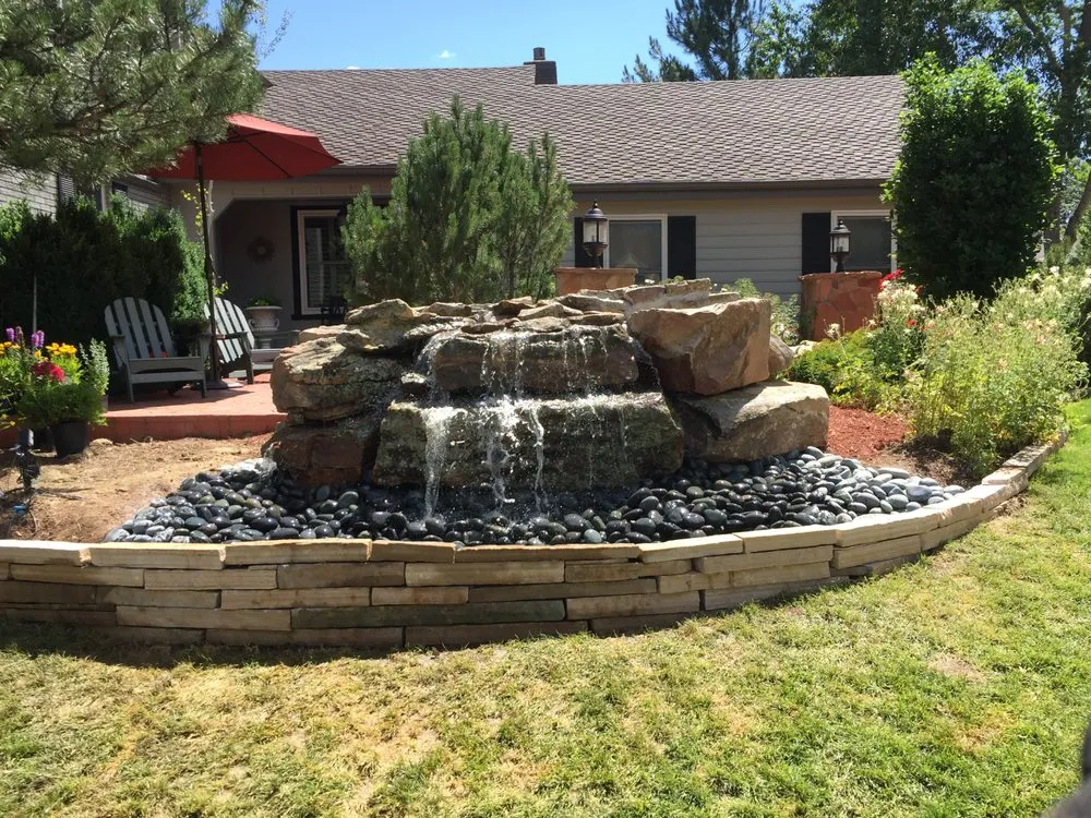 Expert lawn care service experts serving Flower Mound, TX - Texas pond & waterfall