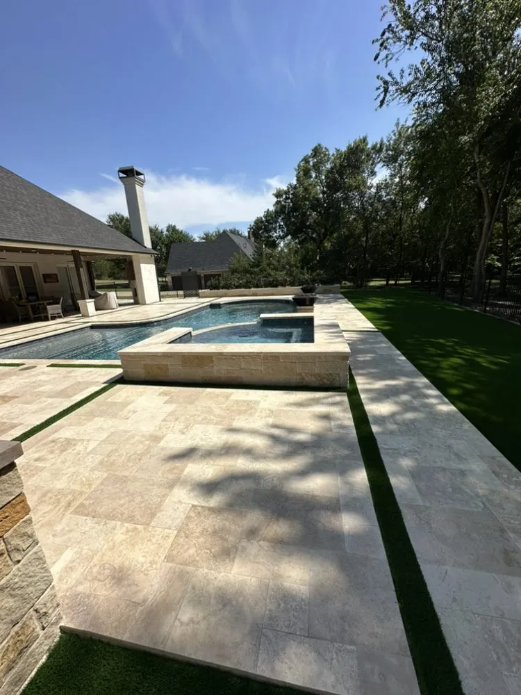 Custom garden landscaping in Plano, TX - Texas Pride Landscapes & Irrigation