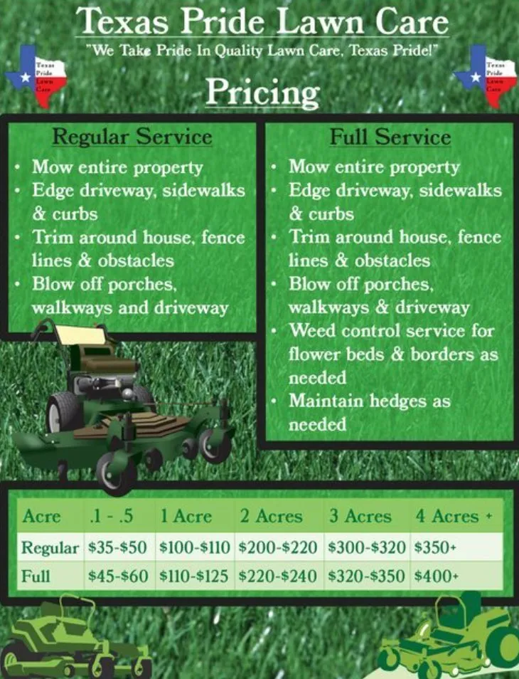 Trusted lawn care service in Dallas, TX - Texas Pride Lawn Care Service